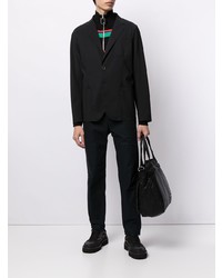Herno Notched Lapel Single Breasted Blazer