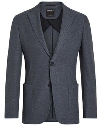 Zegna Notched Lapels Single Breasted Blazer