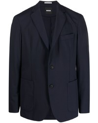 BOSS Notched Lapels Single Breasted Blazer