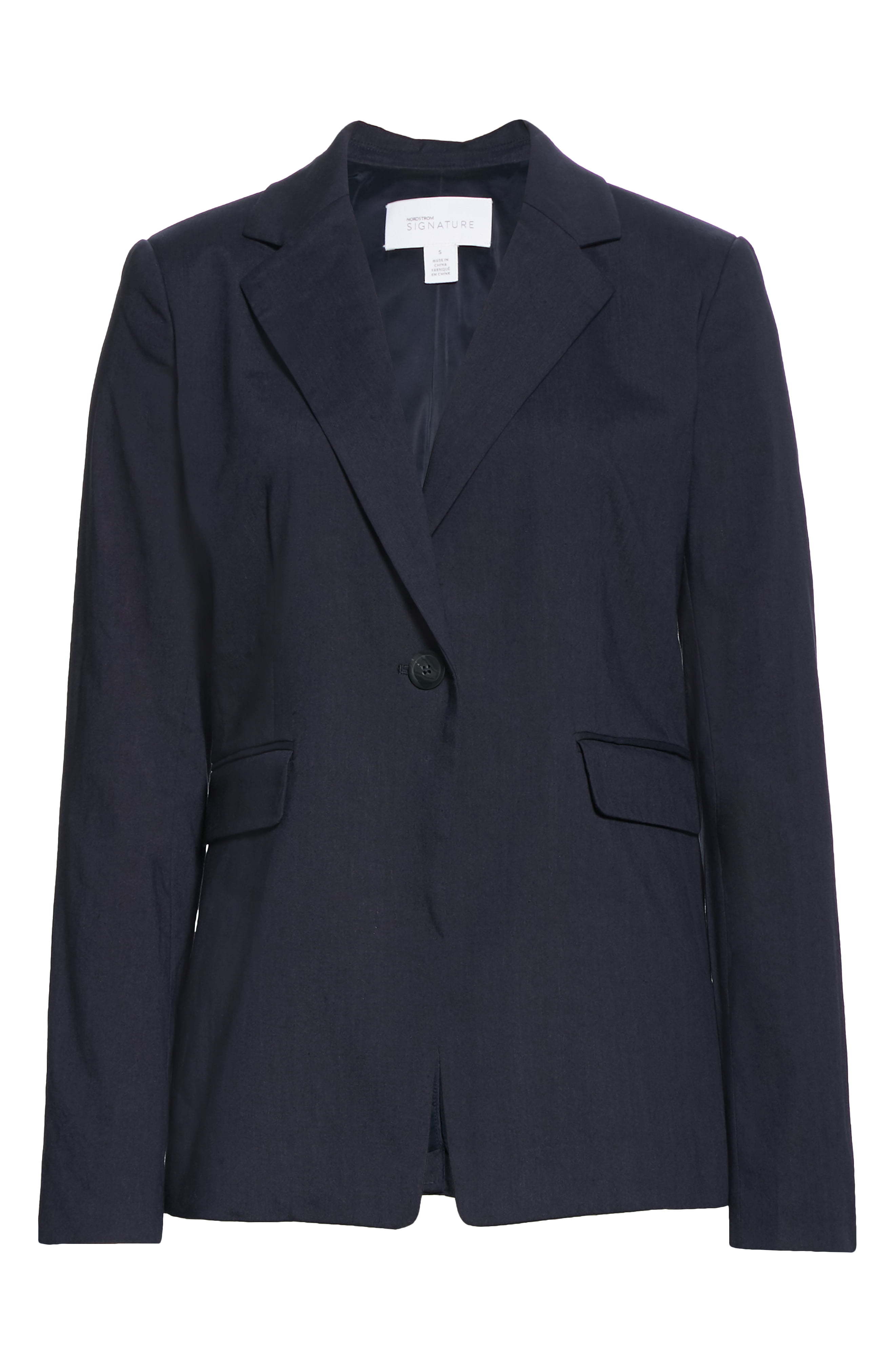 Nordstrom Signature One Button Blazer, $197 | Nordstrom | Lookastic