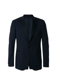 Lardini Pointed Lapels Suit Jacket