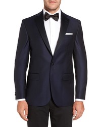 David Donahue Reed Classic Fit Wool Dinner Jacket