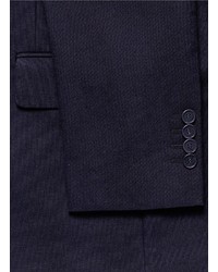 Givenchy Rib Collar Cotton Twill Blazer
