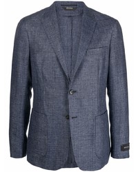 Z Zegna Single Breasted Blazer