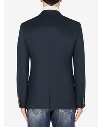 Dolce & Gabbana Single Breasted Cashmere Blazer