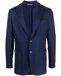 Canali Single Breasted Fitted Blazer