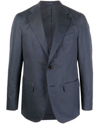 Caruso Single Breasted Fitted Blazer