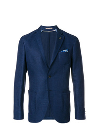 Paoloni Single Breasted Fitted Blazer
