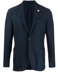 Lardini Single Breasted Pin Detail Blazer