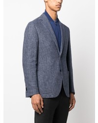 Corneliani Single Breasted Textured Blazer