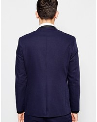 Asos Slim Suit Jacket With Shawl Collar