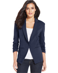 Style Co Style Co Ponte Knit Fitted Blazer Only At Macys