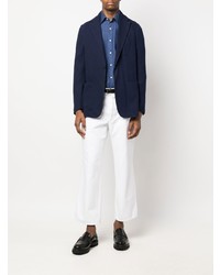 Canali Tailored Single Breasted Blazer