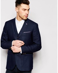 Ted Baker Pin Dot Suit Jacket In Slim Fit