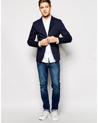 Selected Three Button Blazer In Slim Fit