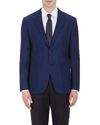 Barneys New York Two Button Sportcoat Navy Size 44 L