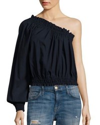 Free People Anabelle Cotton One Shoulder Top