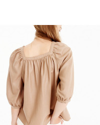 J.Crew Collection Penny Top In Italian Cashmere