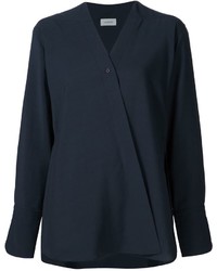 Lemaire Fold Over Front Blouse