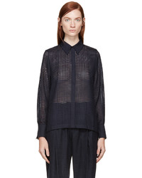 Mother of Pearl Navy Meredith Blouse