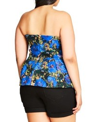 City Chic Strapless Top