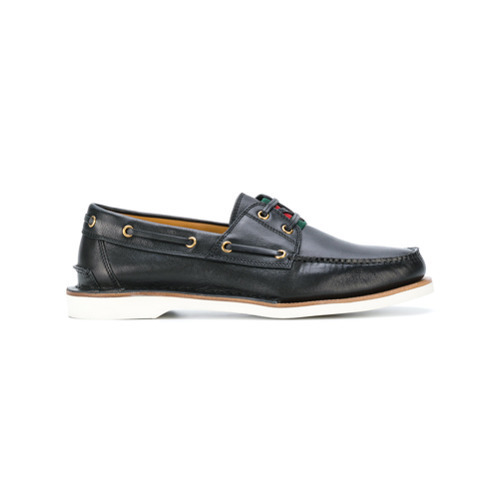 Gucci Boat Shoes, $651 | farfetch.com 
