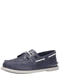 Sperry Top Sider Two Eye White Cap Boat Shoe