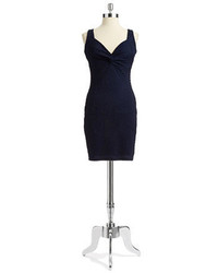 GUESS Ruched Bodycon Dress