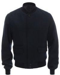 Alexander McQueen Wool Bomber Jacket