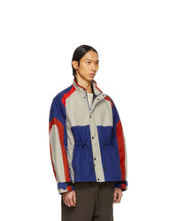 Phipps Blue And Red Organic Waterproof Jacket