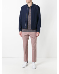 Gieves & Hawkes Bomber Jacket Blue