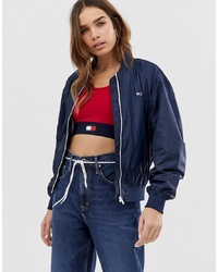 Tommy Jeans Bomber Jacket Made With Recycled Polyester