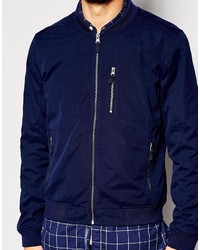 Selected Brushed Cotton Bomber