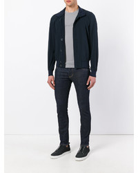 Herno Buttoned Bomber Jacket