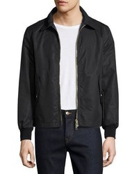 Burberry Carlford Reversible Technical Bomber Jacket Navy