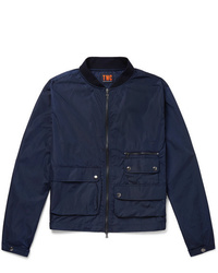 The Workers Club Cotton Shell Bomber Jacket