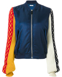 J.W.Anderson Knitted Sleeve Bomber Jacket