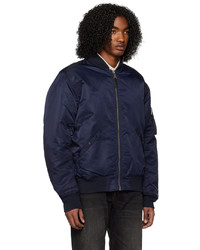 Schott Navy Ma 1 Bomber Jacket