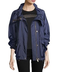 Burberry Norchard Oversized Rain Bomber Jacket