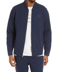 Sol Angeles Quilted Bomber Jacket In Indigo At Nordstrom