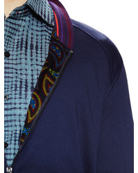 Robert Graham Castle Knit Cotton Bomber Jacket