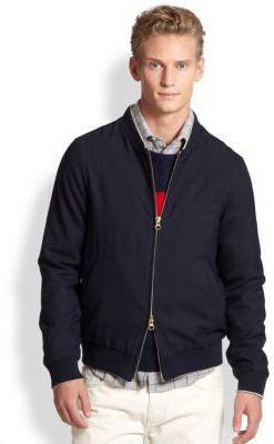 Gant Rugger Wool Bomber Jacket, $595 | Saks Fifth Avenue |