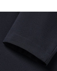 Giorgio Armani Slim Fit Textured Wool Bomber Jacket