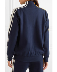 Sjyp Striped Knitted Track Jacket