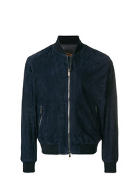 Tod's Suede Bomber Jacket
