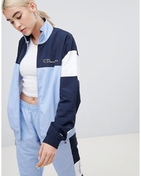 Champion Tracksuit Top In Colour Block Co Ord