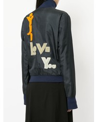 Yohji Yamamoto Vintage Yohji Love You Bomber Jacket