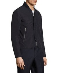 Officine Generale Zip Front Bomber Jacket