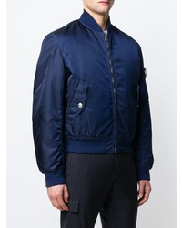 Versace Zipped Bomber Jacket