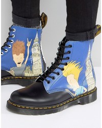 Dr. Martens Dr Martens 1460 Pascal Beavis Butthead Print 8 Eye Boots